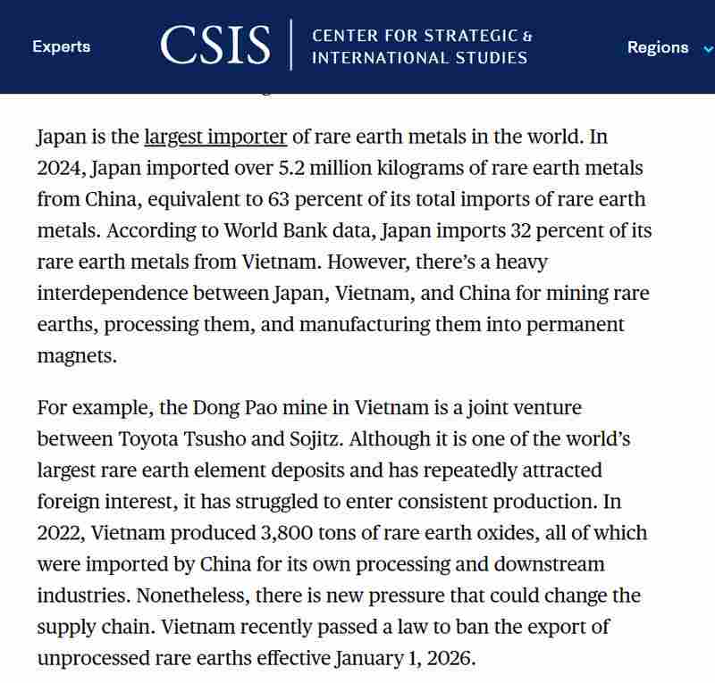  中国稀土管控冲击下的日本供应链：十五年战略布局与去依赖化深度复盘 新闻 中国稀土管控冲击下的日本供应链：十五年战略布局与去依赖化深度复盘 新闻 中国稀土管控冲击下的日本供应链：十五年战略布局与去依赖化深度复盘 新闻